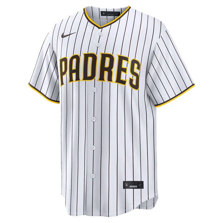 Nike Nike Baseball Jerseys Men's White V Neck Moderate
