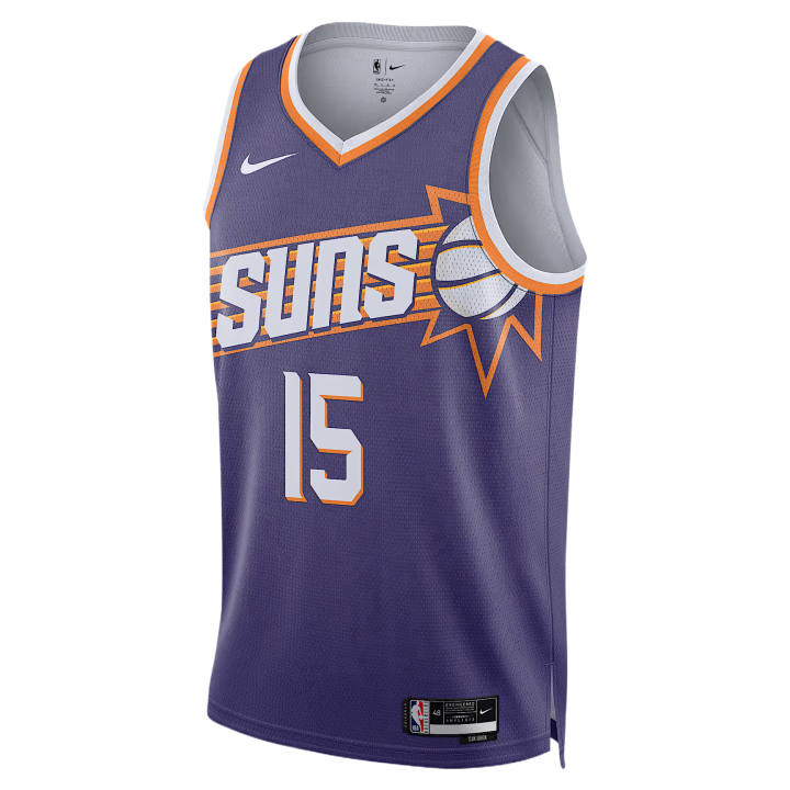 Nike Nike DRI FIT NBA Basketball Jerseys Men's New Orchid V Neck Moderate