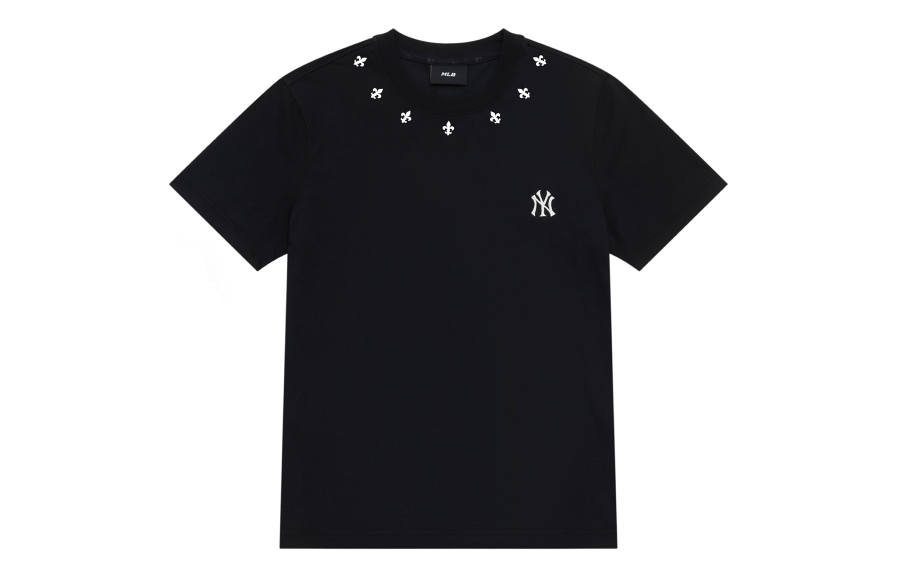 MLB MLB T Shirts Unisex Black Crew Neck Moderate
