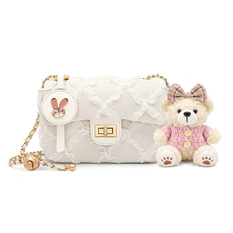 Disney Zootopia Fabric Crossbody Bags Women's White
