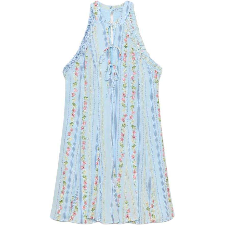 ZARA Sleeveless Dresses Women's Multicolor Moderate