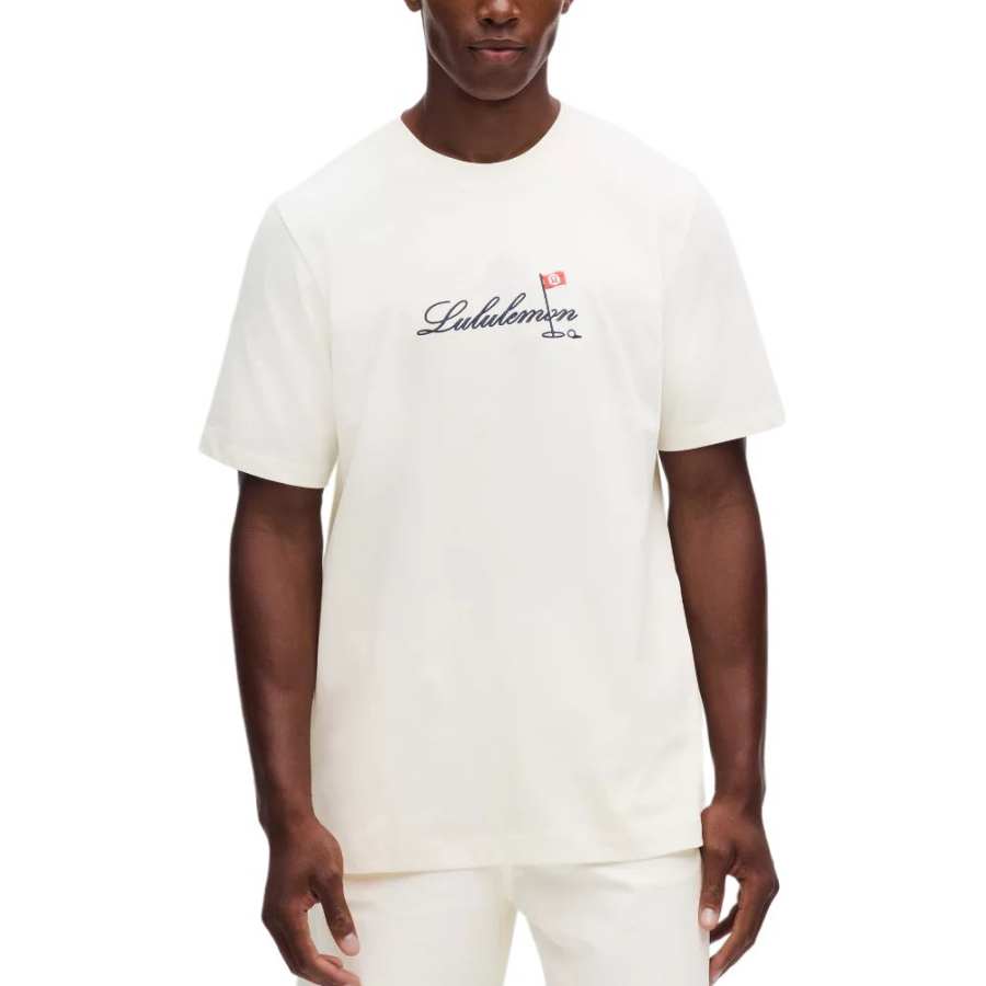 Lululemon Heavyweight T Shirts Men's Crew Neck Straight Fit
