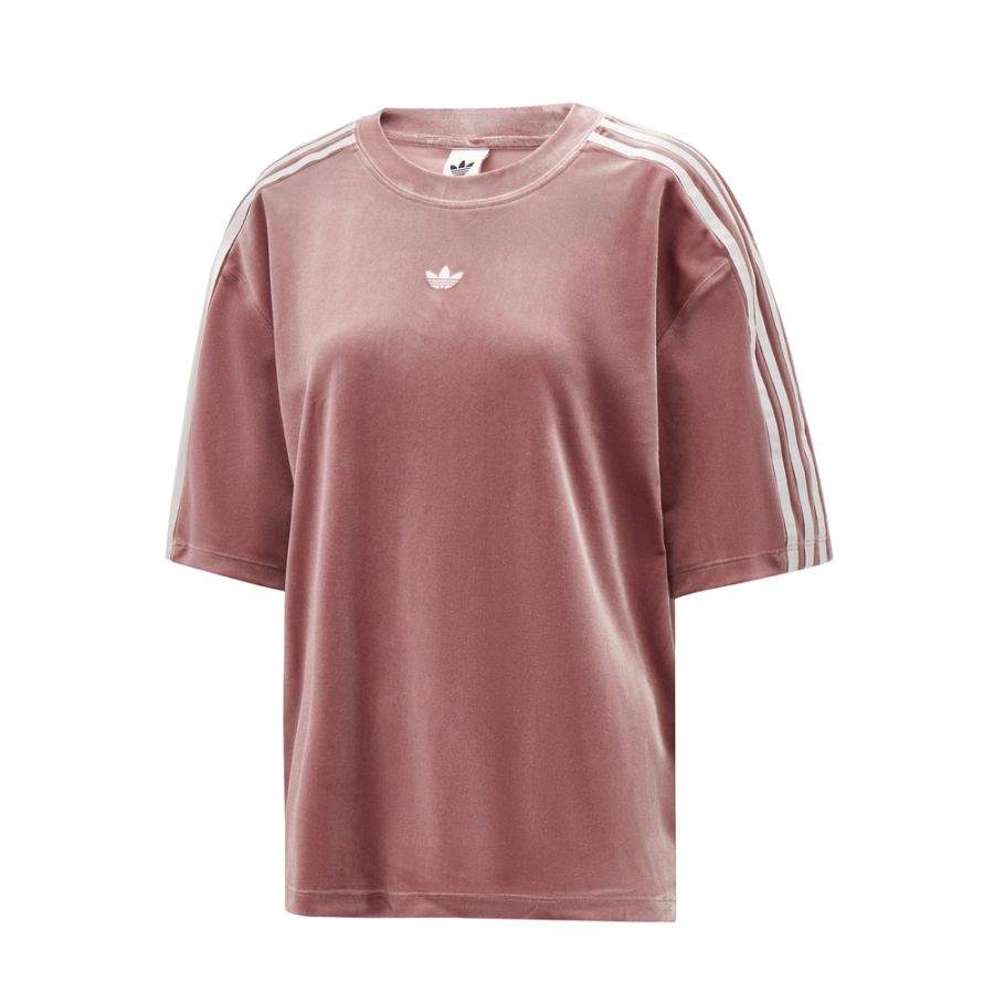 Adidas Originals T Shirts Women's Pink Crew Neck