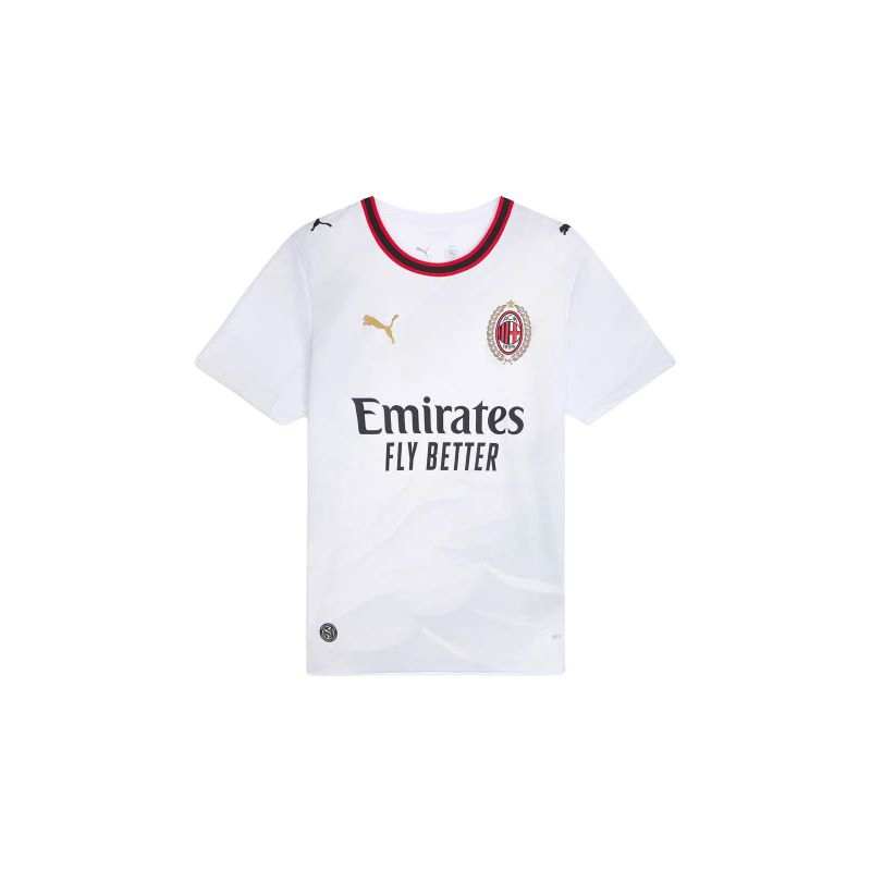 PUMA Soccer Jerseys Men's White Honor Gold 02 Crew Neck