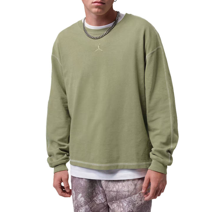 Jordan Jordan Sweatshirts Men's Crocodile/Canvas/Crocodile Crew Neck Moderate