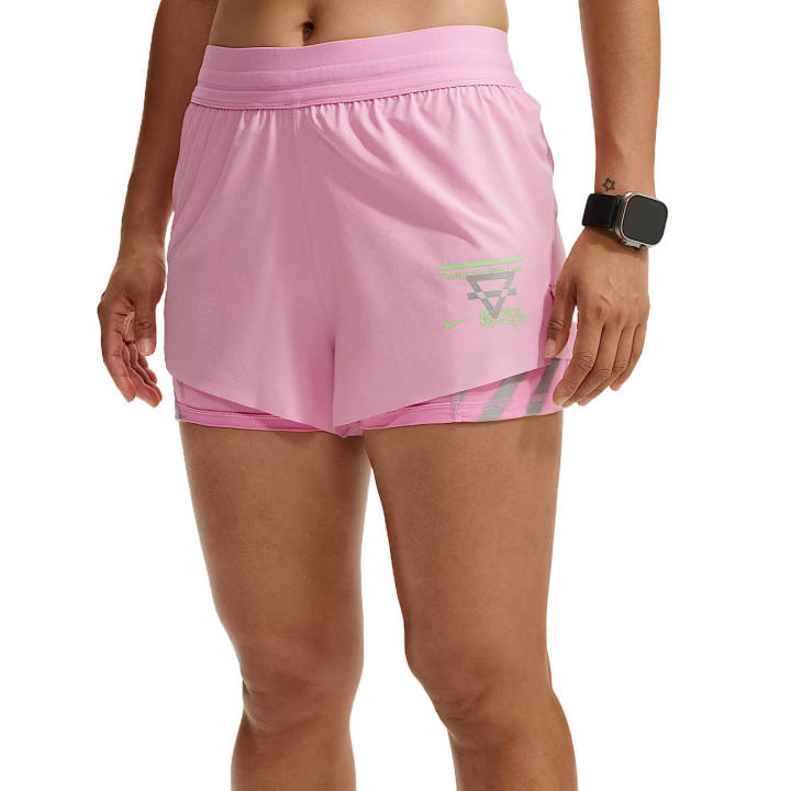 Nike Nike Running Shorts Women's Pink Rising Moderate