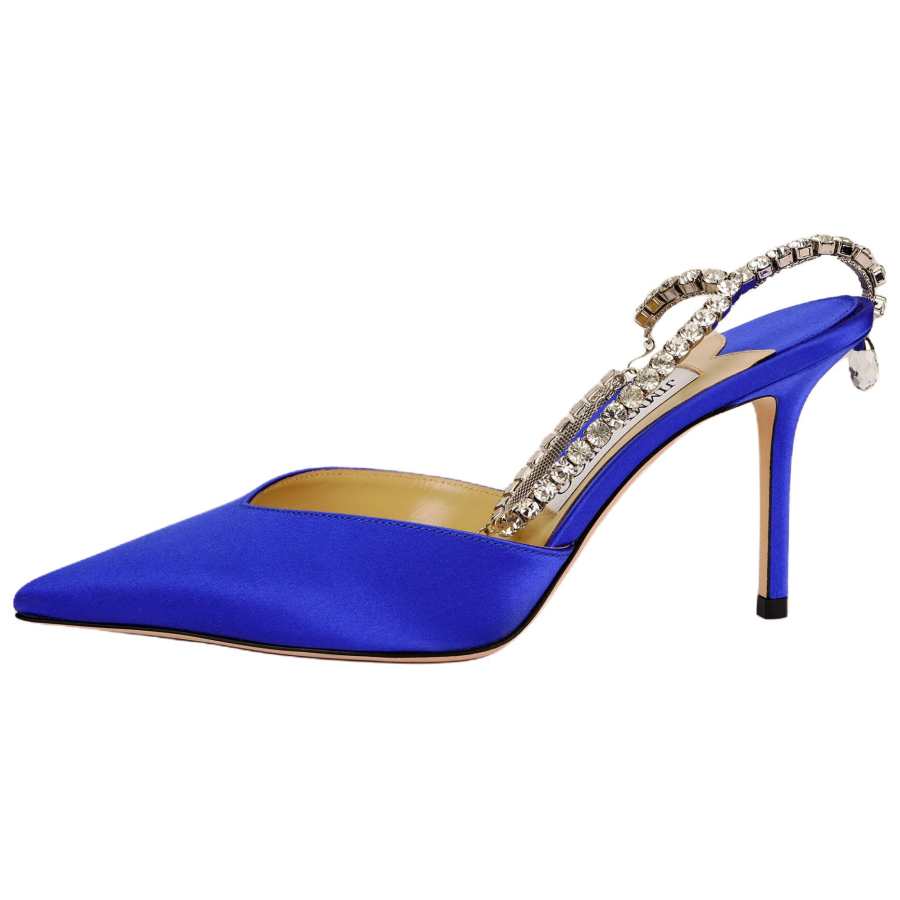 Jimmy Choo Saeda High Heels Women's Blue