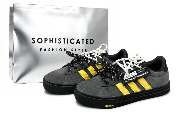 Adidas Adidas Daily 4.0 Skateboard Shoes Unisex Low Top Gray