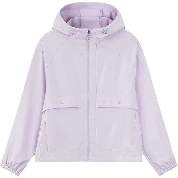 ANTA Variety Training Collection Jackets Women's Twilight Mountain Purple Hooded Non Detachable Moderate