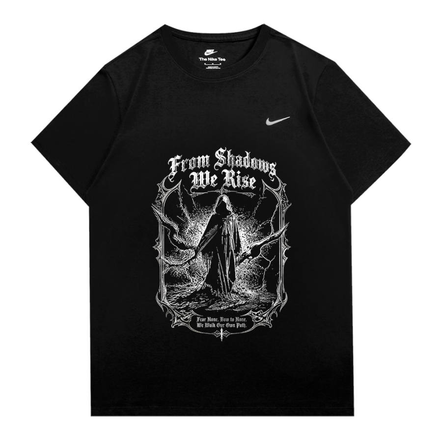 Nike Nike Sportswear T Shirts Unisex Black Crew Neck Moderate