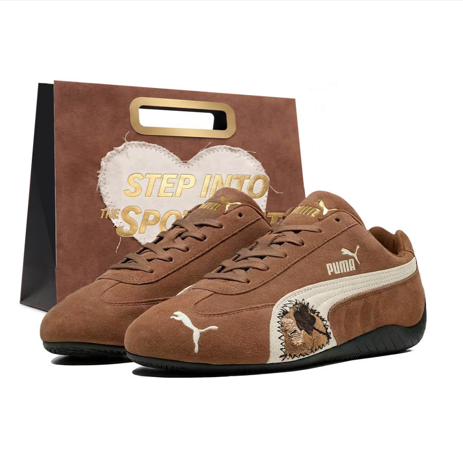 PUMA Speedcat Collection Casual Shoes Unisex Low Top Beige