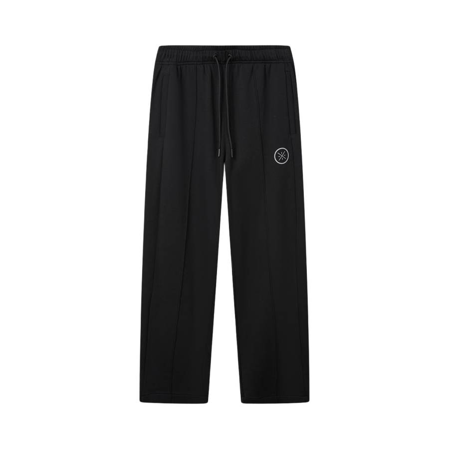 Li-Ning Li Ning Wade Knitted Sweatpants Men's Black Moderate Straight Fit Pants