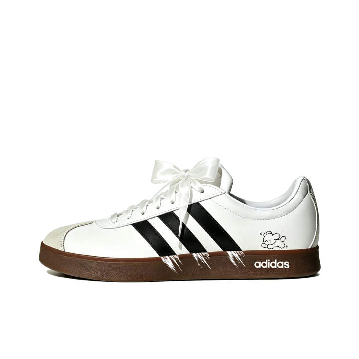 Adidas Adidas VL COURT 2.0 German Army Trainers Unisex Low Top Black