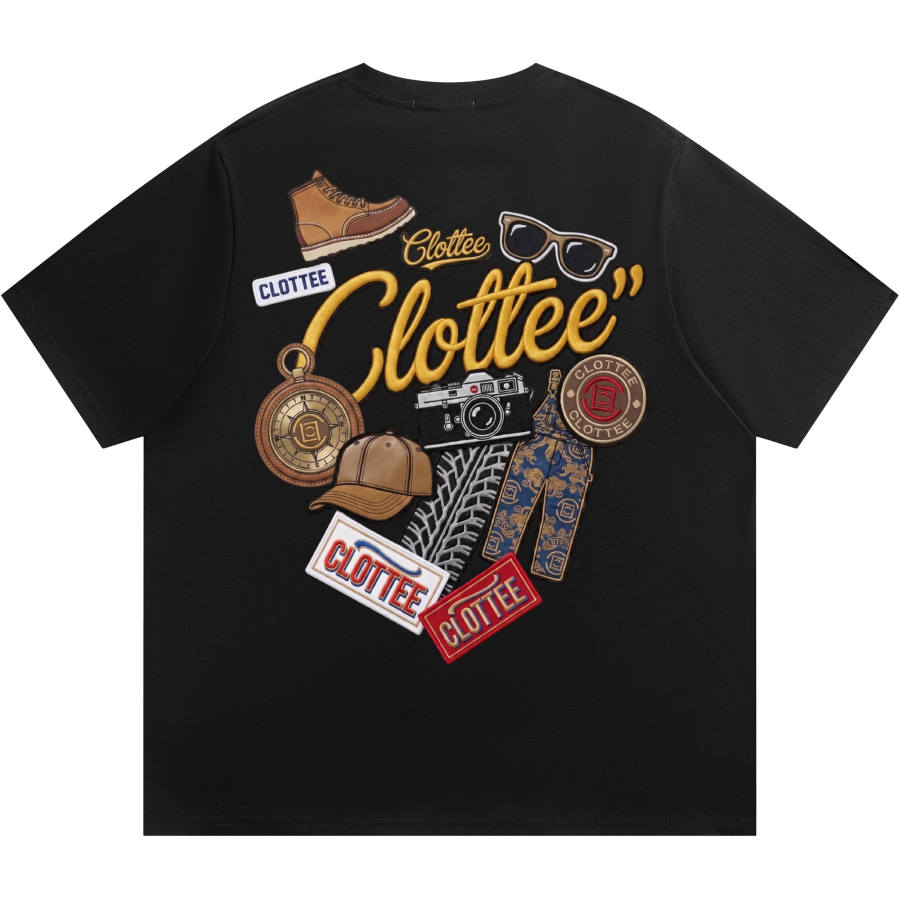 CLOT T Shirts Unisex Crew Neck Moderate Straight Fit