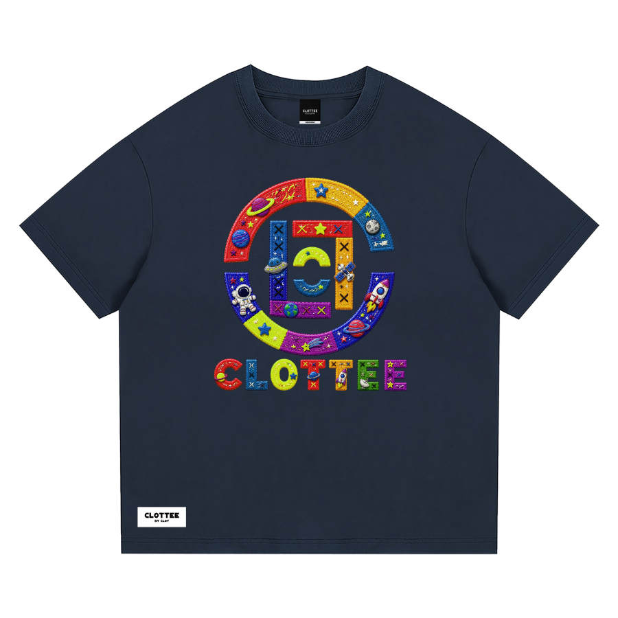 CLOT T Shirts Men's Crew Neck Moderate Straight Fit