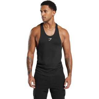 GYMSHARK Tank Tops Men's Crew Neck Moderate