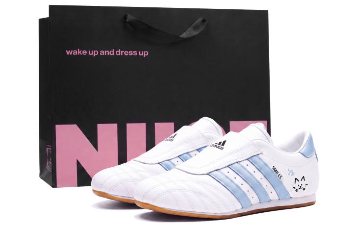 Adidas Adidas Taekwondo Training Shoes Women's Low Top Blue/White
