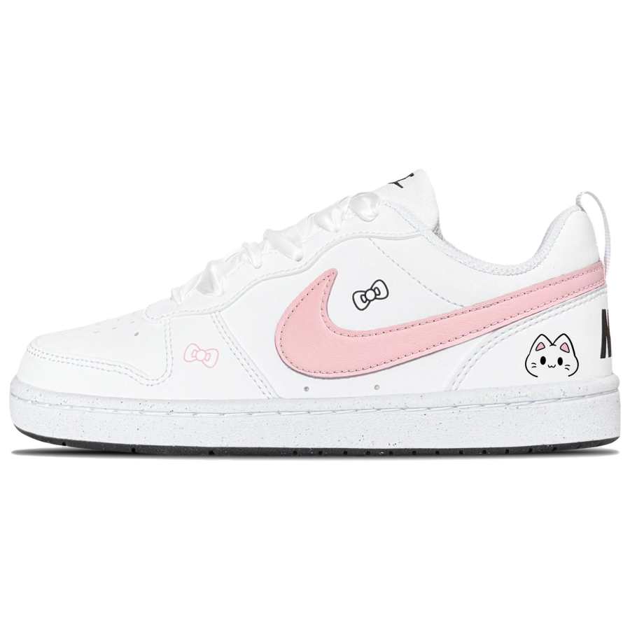 Nike Nike Court Borough 2 Skateboard Shoes Unisex Low Top Pink