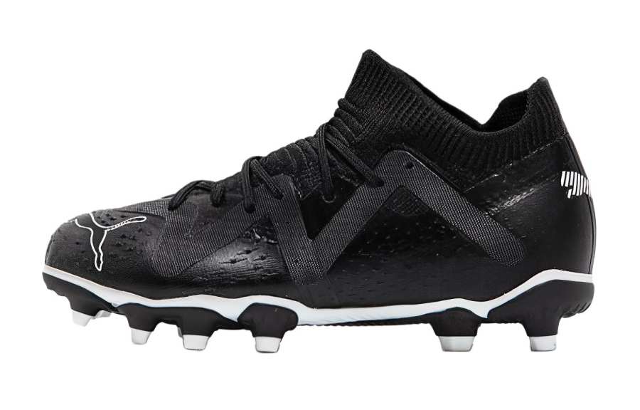 PUMA Future Match FG/AG Slip Resistant Low top Kids' Soccer Shoes Black Kids'