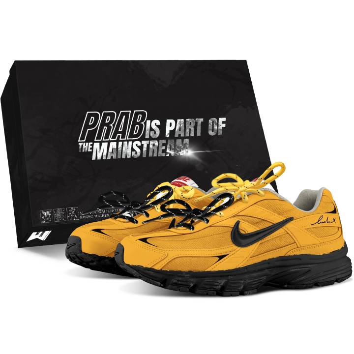 Nike Nike Initiator Running Shoes Unisex Low Top Yellow/Black