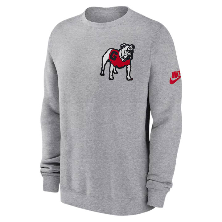 Nike Nike Sweatshirts Men's Gray Heather Crew Neck Moderate