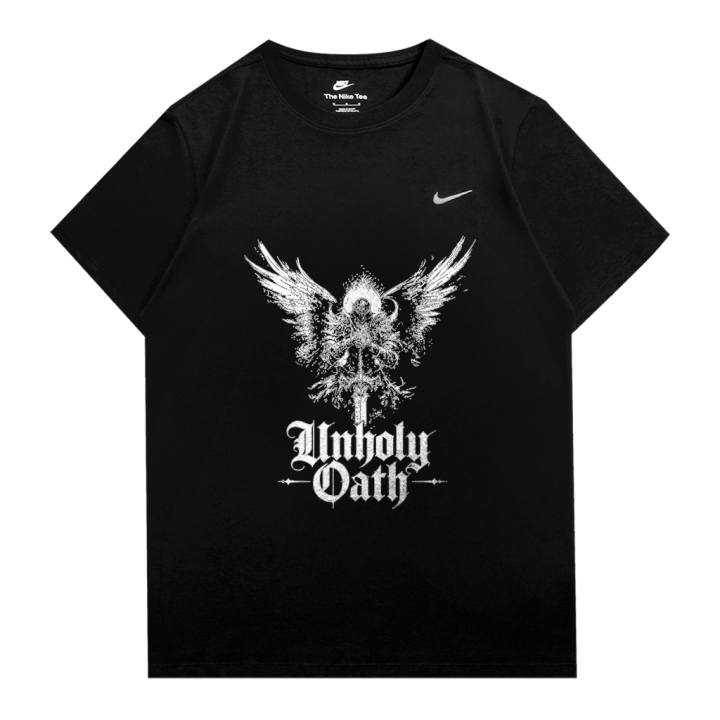 Nike Nike Sportswear T Shirts Unisex Black Crew Neck Moderate