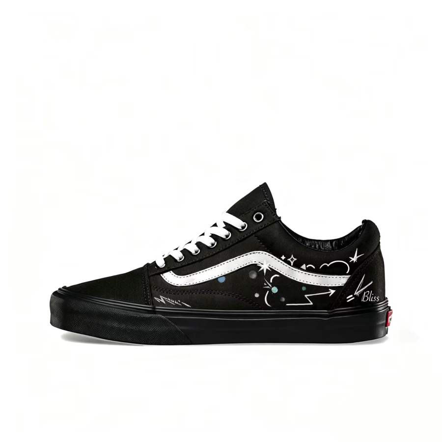 Vans Vans Skateboard Shoes Unisex Low Top Blue