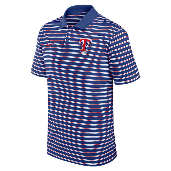 Nike Nike Polo Shirts Men's Royal Blue/White Polo Collar Moderate