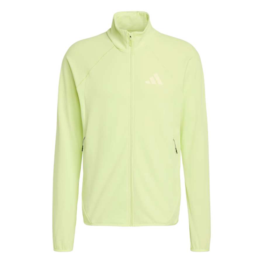 Adidas Adidas Terrex Fleece Tops Men's Half Freezing Lemon Stand Collar Moderate