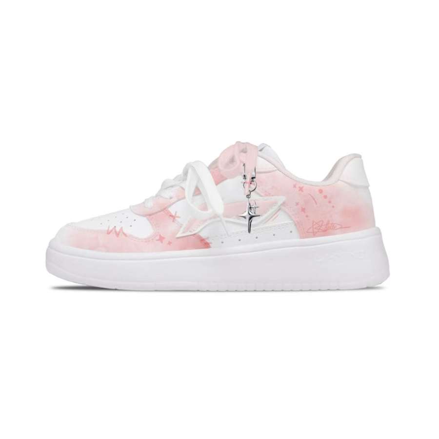 Li-Ning Li Ning Floating Boat Skateboard Shoes Unisex Low Top Pink