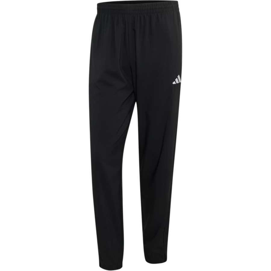 Adidas Adidas ESSENTIALS Casual Pants Men's Black/White Moderate Cuffed Pants