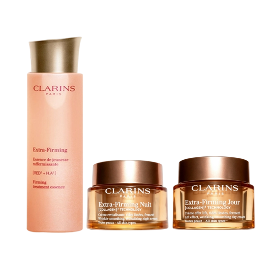 CLARINS Revitalizing Spring Water Day & Night Cream Skincare Trilogy Brightening Tightening Moisturizing And Nourishing