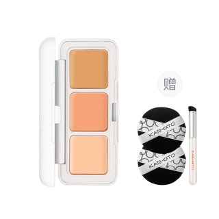 KATO-KATO KATO KATO Tricolor Concealing Cream Evening Skin Tone Oily Skin Dry Skin Combination Skin