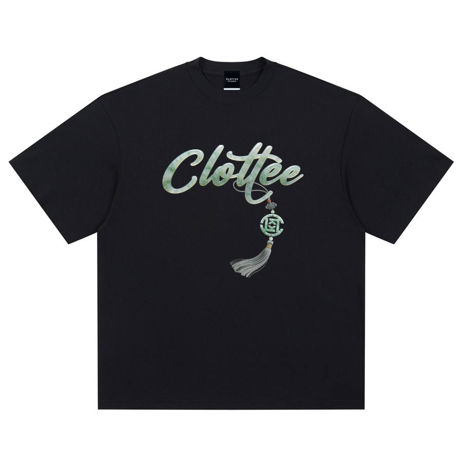 CLOT T Shirts Men's Crew Neck Moderate Straight Fit