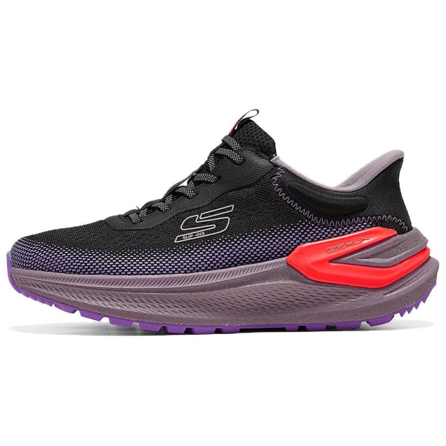 Skechers GO RUN Consistent Pro Trail Running Shoes Women's Low Top Black/Colorful Color
