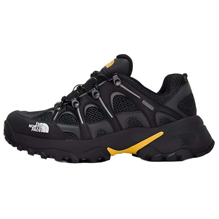 THE NORTH FACE Hedgehog Mesh Breathable Low top Hiking Shoes Unisex Black FW24