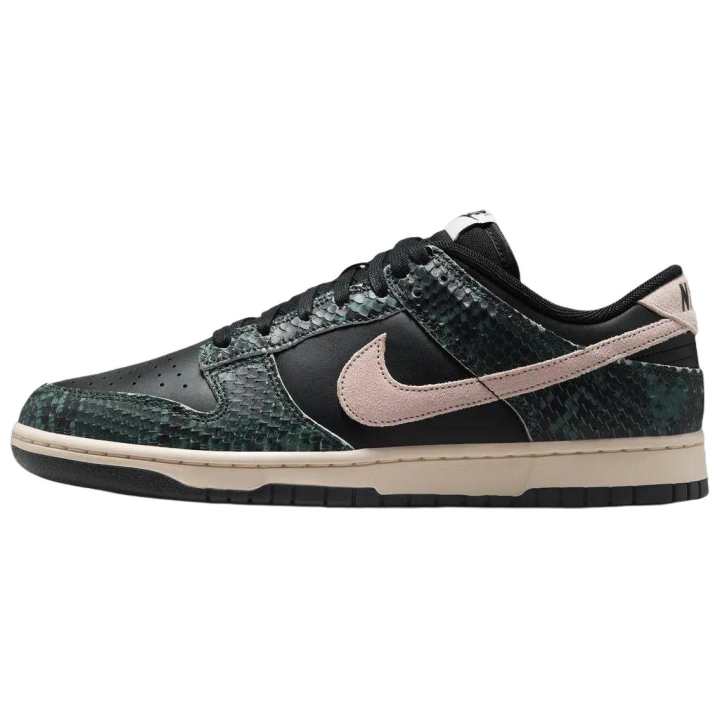 Nike Nike Dunk Skateboard Shoes Unisex Low Top Black Green