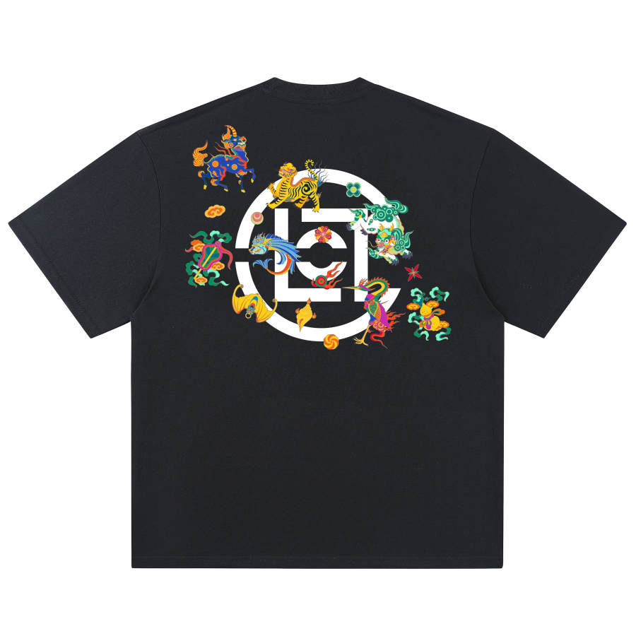 CLOT T Shirts Unisex Crew Neck Moderate Straight Fit