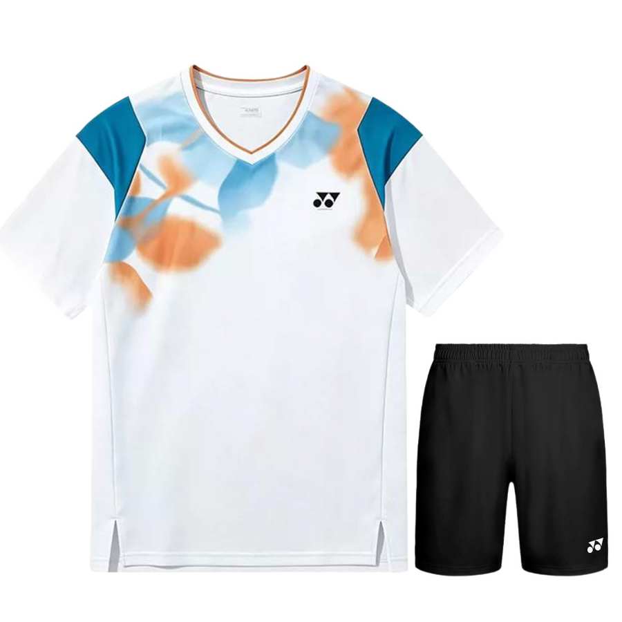 YONEX YONEX Badminton Uniform Sets Men's V Neck Moderate