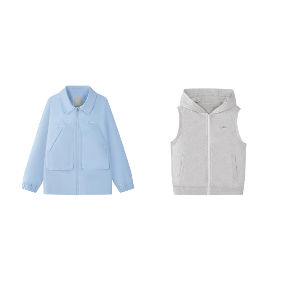 FILA KIDS X UNIVERSITY OF CAMBRIDGE Kids Casual Sportswear Lapel Moderate