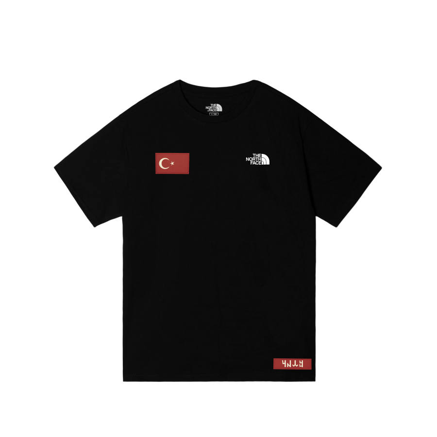 THE NORTH FACE T Shirts Unisex Black Crew Neck