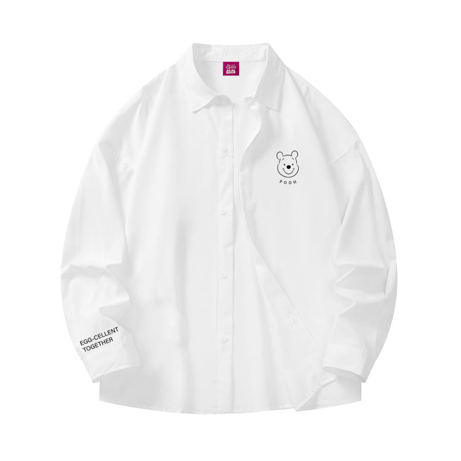 Disney Shirts Unisex Lapel Moderate Straight Fit