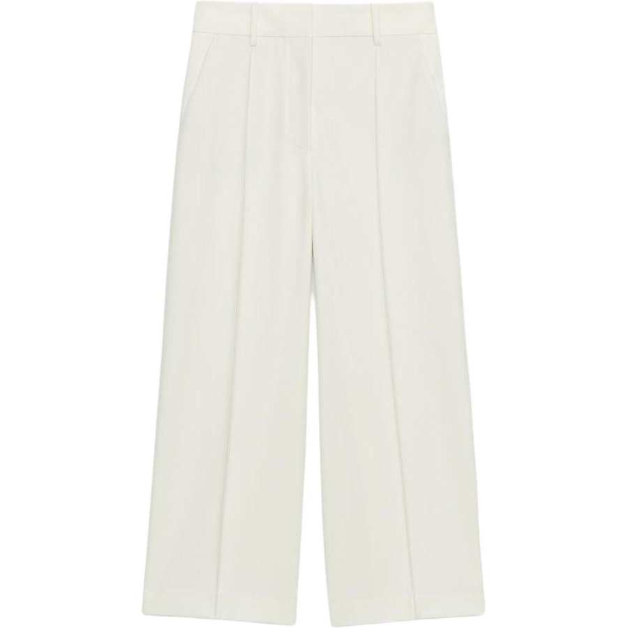 ZARA ZW Casual Pants Women's White Moderate