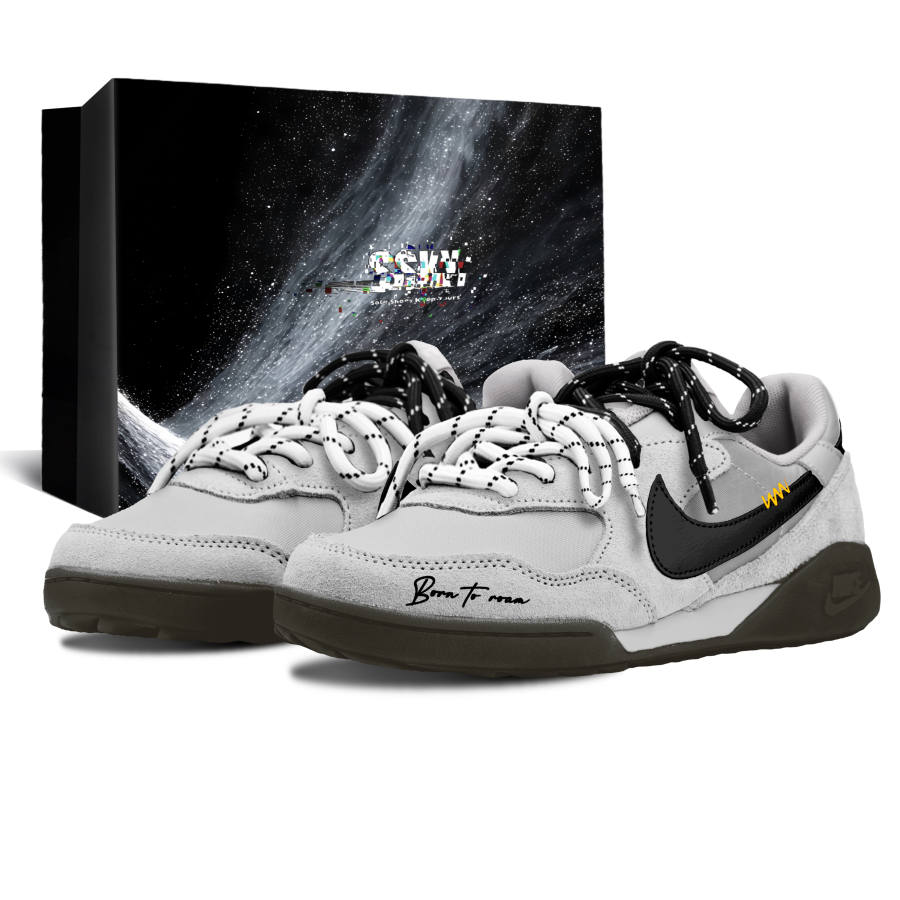 Nike Nike Terra Manta Casual Shoes Men's Low Top Gray/Black/Yellow