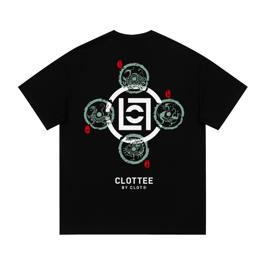 CLOT T Shirts Unisex Crew Neck Thin Straight Fit