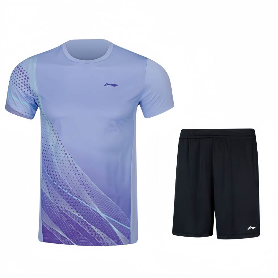 Li-Ning Li Ning Table Tennis Collection Casual Sportswear Men's Crew Neck Moderate