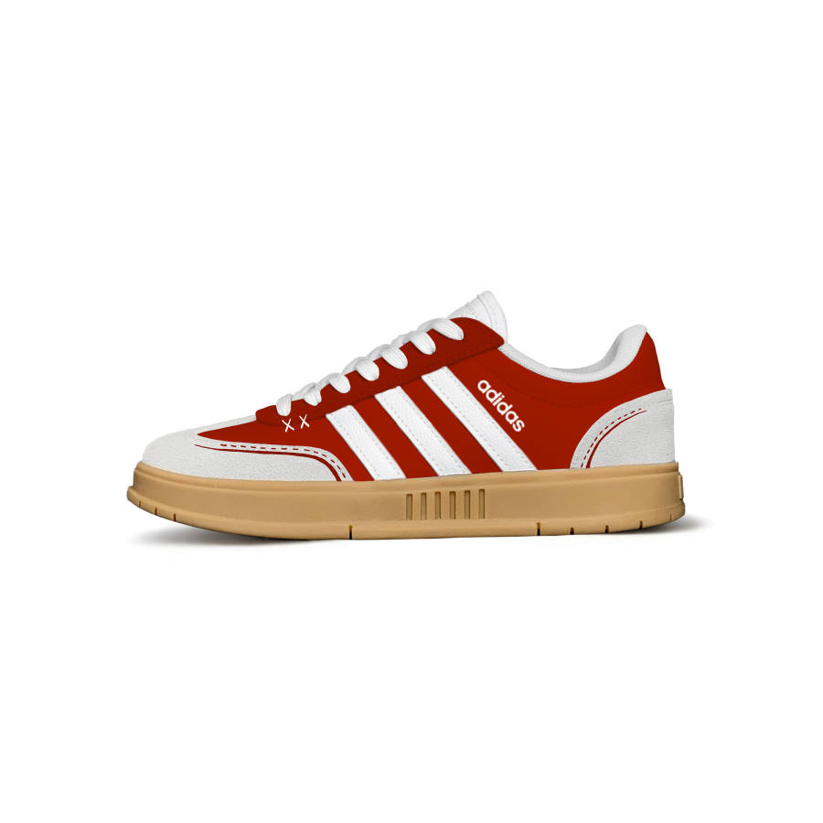 Adidas Adidas Gradas Skateboard Shoes Unisex Low Top Red/White