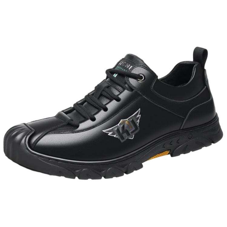 KJ Men's Casual Shoes Men's Black