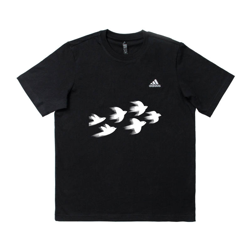 Adidas Adidas MUST HAVES T Shirts Unisex Black Crew Neck