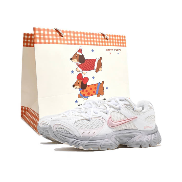 Nike Nike V5 RNR Running Shoes Women's Low Top White Gray Pink Colorway
